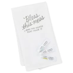 Hallmark Bless This Mess Tea Towel Handprint Kit