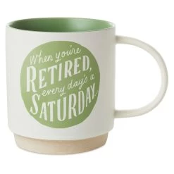 Hallmark Retired Every Day's A Saturday Mug, 16 Oz
