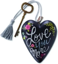 Love You More By Demdaco Art Heart By Demdaco