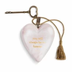 You Will Always Be My Forever Art Heart With Key