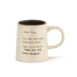 Demdaco Dear You Strength Mug, 12 Oz.