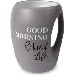 Good Morning Retired Life 16 Oz. Hand Warmer Mug