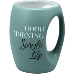 Good Morning Single Life 16 Oz. Hand Warmer Mug