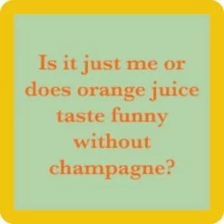 Orange Juice Coaster