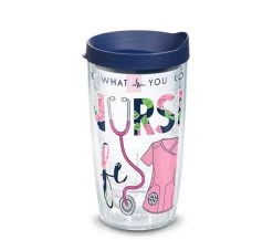 Nurse Life Navy Lid 16 OzTervis Tumbler