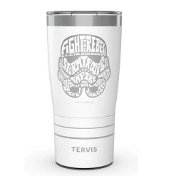 Star Wars™ Stormtrooper Wordle 20 Oz Stainless Steel Tervis Tumbler Cup With Slider Lid