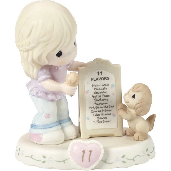Growing In Grace Age 11 Blonde Girl Figurine