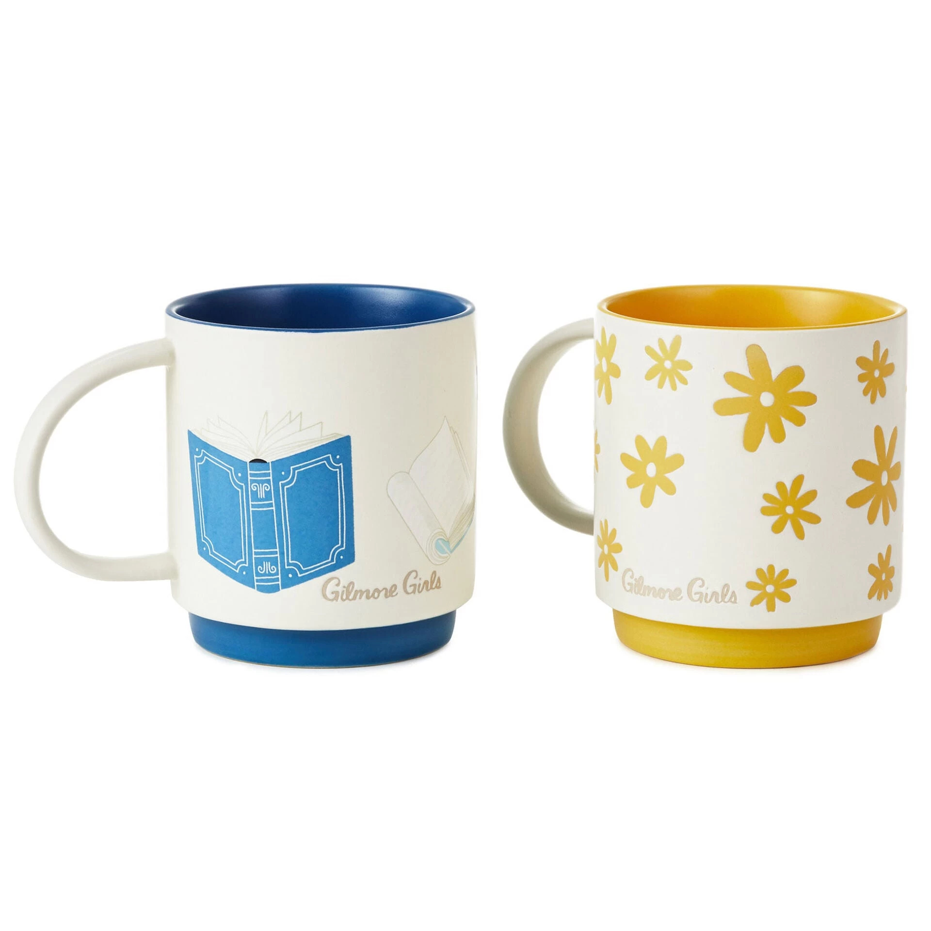 Hallmark Gilmore Girls Lorelai And Rory Stacking Mugs, Set Of 2 - Image 2