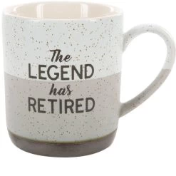 The Legend Has Retired Mug 15 Oz.