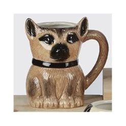Sculpted 3-Dimensional 18 Oz. Dog Mug German Shepard