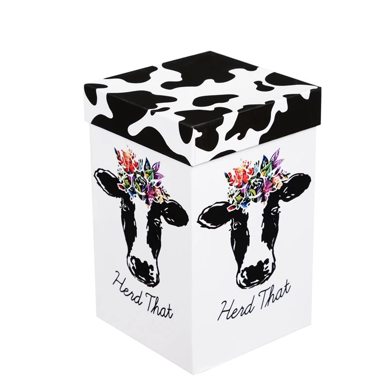 "Herd That" Cow 17 Oz. Travel Cup With Lid And Box - Image 2