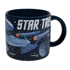 Starships Of Star Trek Mug 12 Oz.