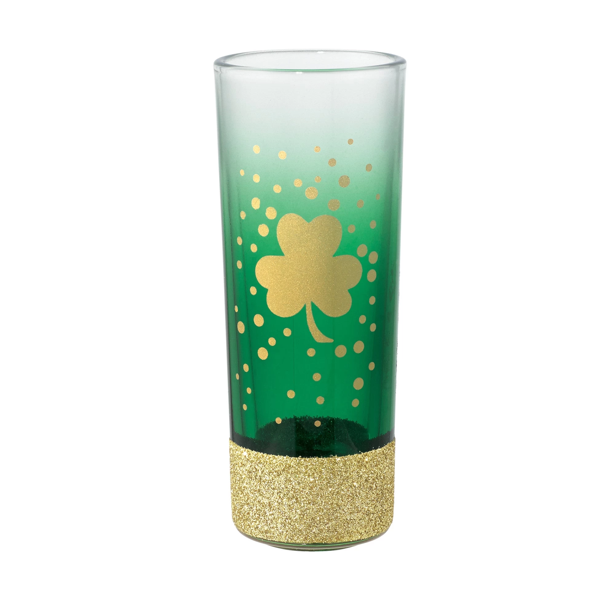 AMSCAN Lucky Shamrock Shot Glass - Image 2