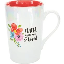 Nana You Are So Loved Iridescent Latte Mug 15 Oz.