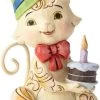 Jim Shore Heartwood Creek Collection Birthday Cat Mini Figurine