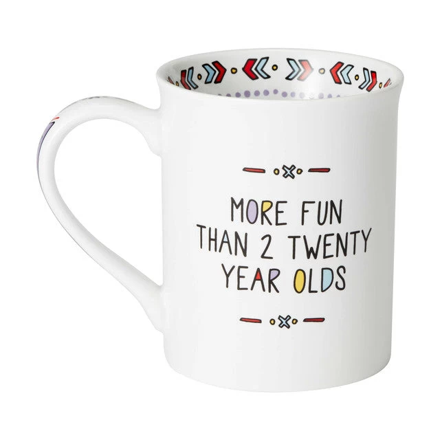 Our Name Is Mud The Big 40 Cuppa Doodle Mug - Image 2