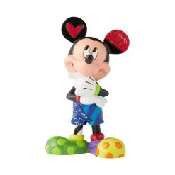 Disney Inquisitive Mickey Mouse Figurine By Romero Britto