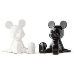 Disney Black And White Mickey Salt & Pepper Shakers