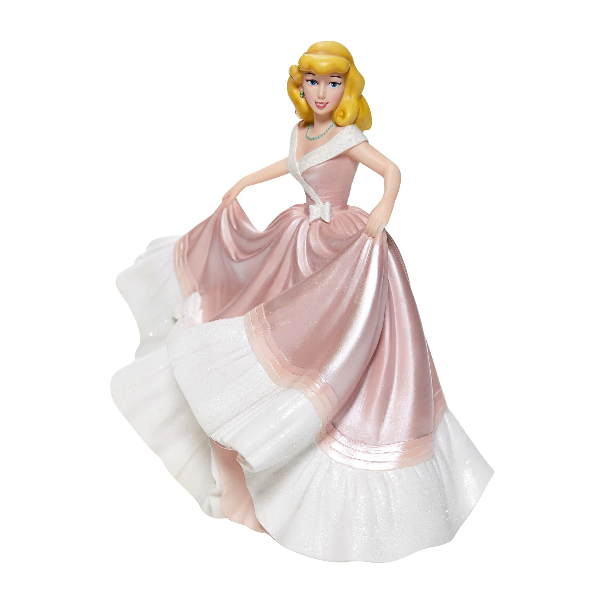 Disney Showcase Cinderella In Pink Dress 70th Annivesary Couture De Force Figurine