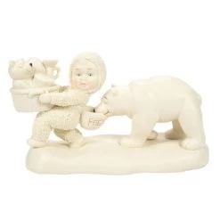 Snowbaby And Polar Bear But First Feed Me Figurine