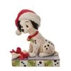 Disney Jim Shore 101 Dalmatians Lucky With Bone Present Personality Pose Figurine