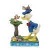 Disney Jim Shore Chip & Dale Horseplay With Donald Duck Figurine