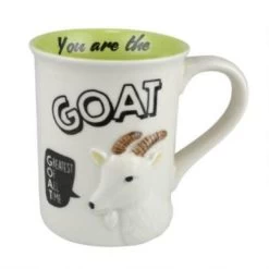Our Name Is Mud GOAT Greatest Of All Time You're Baaaaadass Mug
