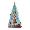 Jim Shore Heartwood Creek African American Lighted Santa In Tree