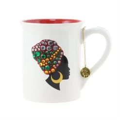 Our Name Is Mud When Sleeping Women Wake, Mountains Move Bling Mug