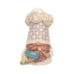 Jim Shore Heartwood Creek Bon Appetit Chef Gnome With Bowl And Spatula Figurine