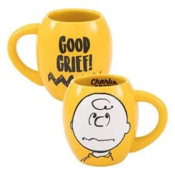 Peanuts Charlie Brown 18 Oz. Oval Ceramic Mug