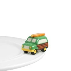 Nora Fleming Mini Surf's Up Woody Wagon