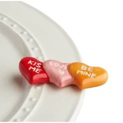 Nora Fleming Mini Conversation Heart