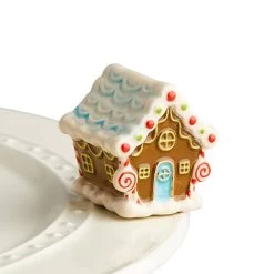 Nora Fleming Mini Candyland Lane Gingerbread House