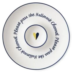 Hallmark Hallmark Channel Chip And Dip Plate