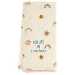 Karma Lace Tea Towel Rainbow