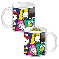 Sanrio Hello Kitty My Melody Pochacco Keroppi My Hero Academia 16 Oz. Ceramic Mug