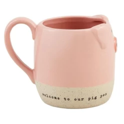 Welcome To Our Pig Pen Figural Mug
