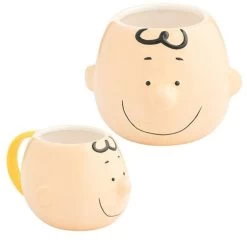 Peanuts Charlie Brown Head 20 Oz. Sculpted Ceramic Mug