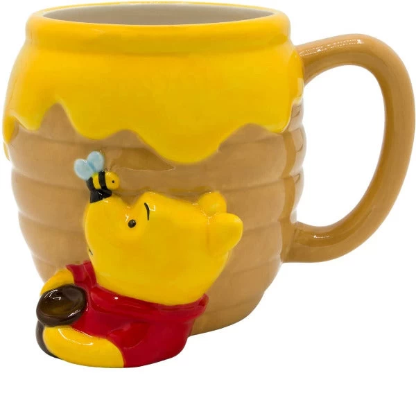 Winnie The Pooh Honey Pot Ceramic Sculpted Mug