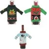 Knitted Ugly Sweaters For Wine Bottles